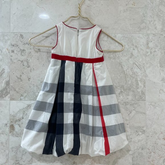 BURBERRY Dress {2Y} Nova Check Sleeveless Summer Sun Dress Toddler - Picture 3 of 5
